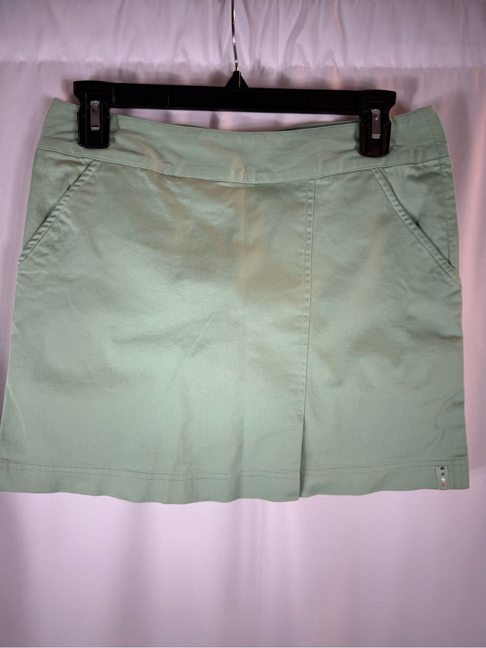 Lija Skort Womens Size 4 Short Green Mint Green Casual Mini Skirt